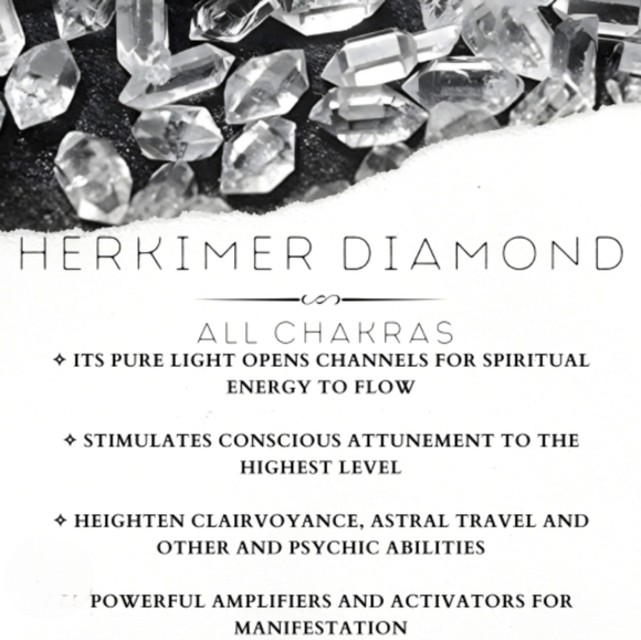 Herkimer Diamond Cuff ✦ Clarity Talisman 14Kt Gold Wire Wrap ✦ Elite Crystal NWT - Picture 9 of 10